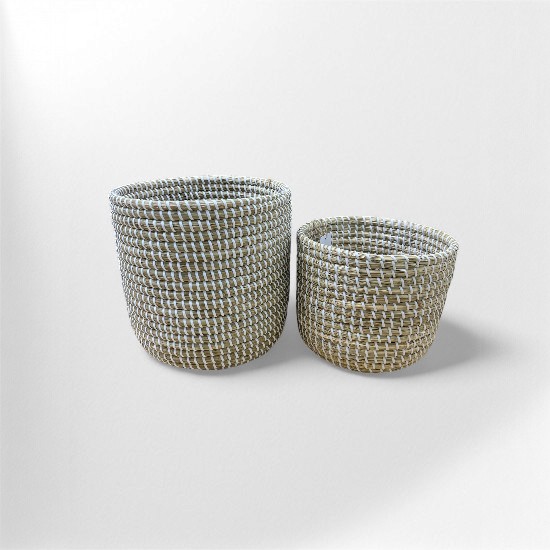 MACETEROS DE MIMBRE SEAGRASS