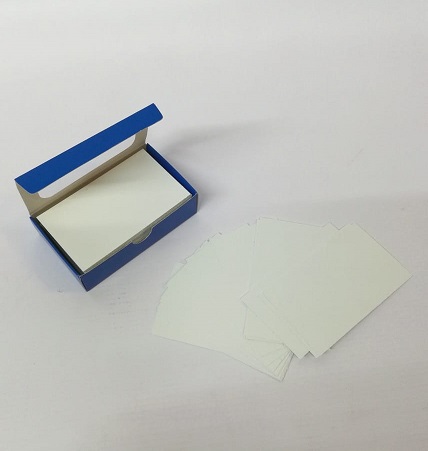 TARJETAS BLANCAS 