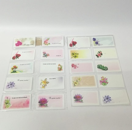 TARJETAS PERSONALES EN DISPLAY