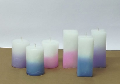 VELAS DE COLORES