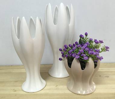FLORERO DE CERAMICA