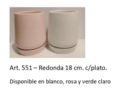 MACETA REDONDA